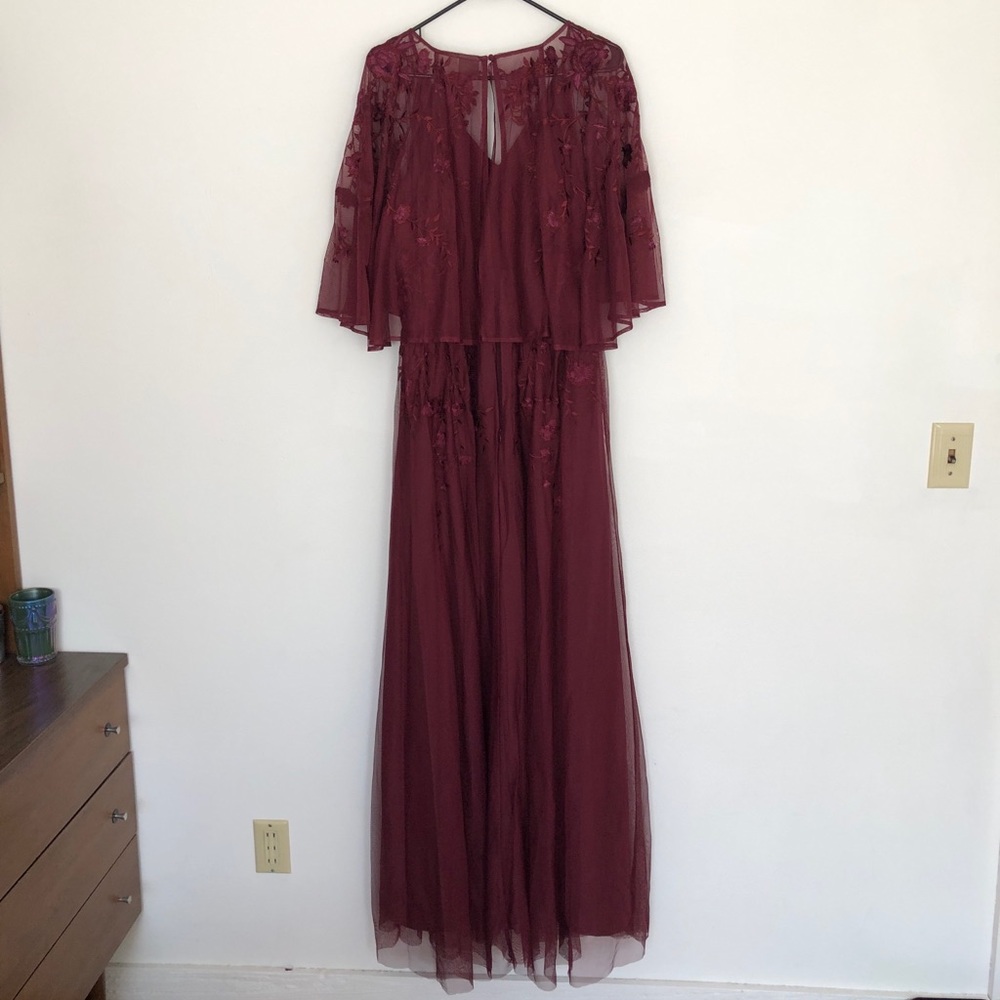 Asos Curve Flutter Sleeve Maxi Prom Bridesmaid Dr… - image 3